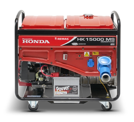 Honda HK 15000 MS Benzinli Jeneratör - Marşlı 15 kVA