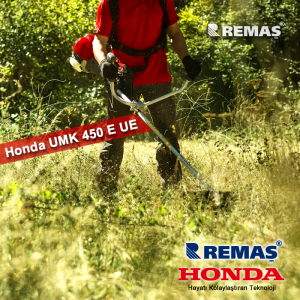 Honda UMK 450 E UE  ET 4 Zamanlı Benzinli Motorlu Yan Tırpan