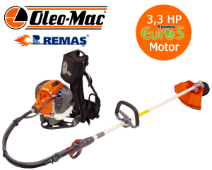 Oleo-Mac BCF 550 EUR5 3,3 HP Benzinli Motorlu Sırt Tırpan