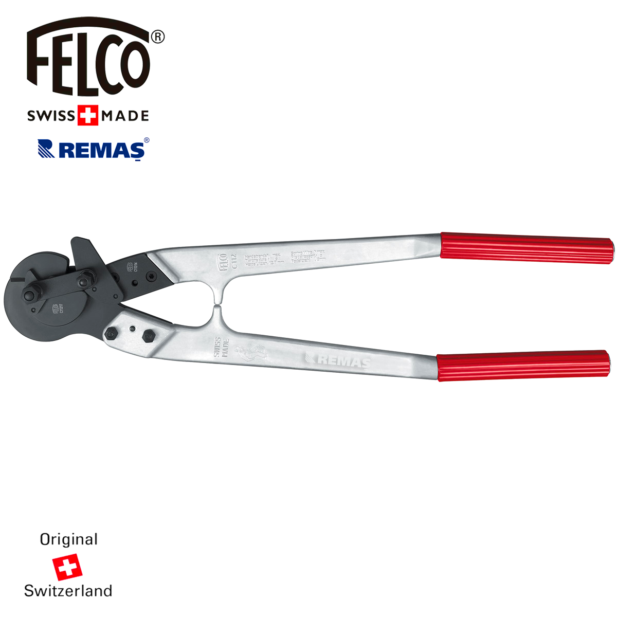 Felco C112 Çelik Halat Makası 12,7 mm Sağ-Sol El Halat Kesme Makası