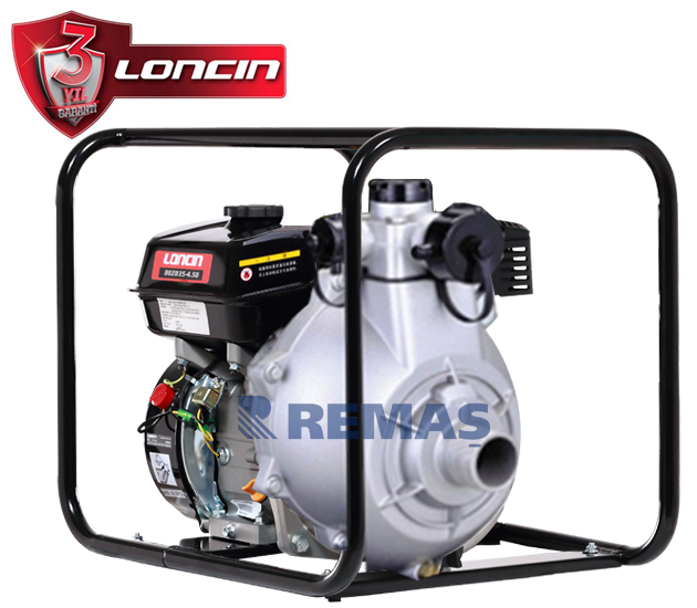 Loncin LC40ZB80 Yüksek Basınçlı Motopomp 1.5'' Parmak Benzinli Su Motoru