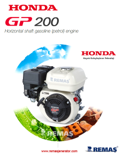 Taral 210 M Honda GP200 İpli 2 İleri 1 Geri Şanzımanlı Benzinli Çapa Makinesi