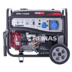 Omega OMG 11000 E Marşlı Monofaze 11 kVA Benzinli Jeneratör
