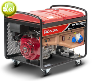 7,5 kVA Honda HK 7500 MS Otomatik Monofaze Benzinli Jeneratör