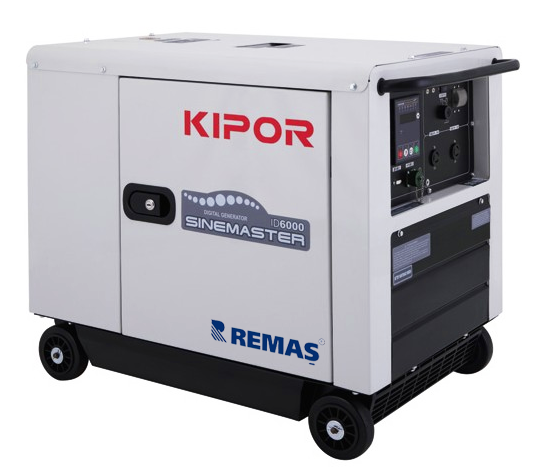 Kipor ID 6000 Marşlı Inverter Kabinli Dizel Jeneratör