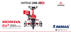 Honda Antrac 200 GO Çapalama 6.5 HP Benzinli Çapa Makinesi