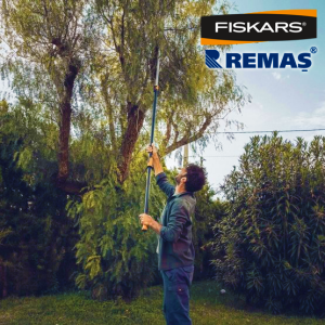 Fiskars Power Gear UPX86 Testereli Teleskopik Yüksek Dal Budama Makası