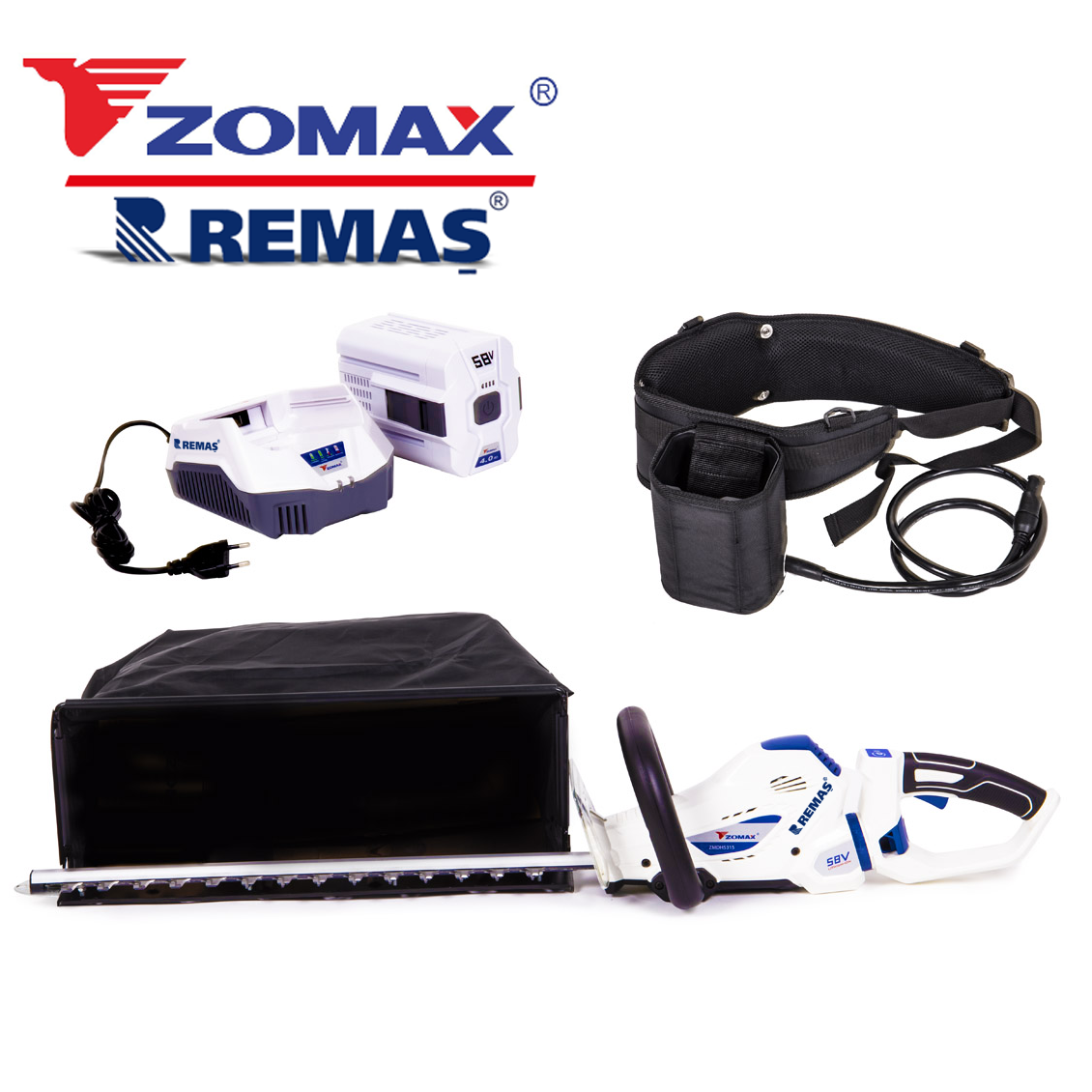 Zomax ZMDH 5315 Şarjlı 4.0 Ah Akülü Sepetli Çay Toplama Makinası
