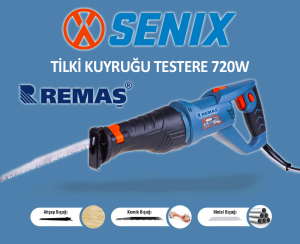 SENIX TİLKİ KUYRUĞU TESTERE 720W - YT2204-02