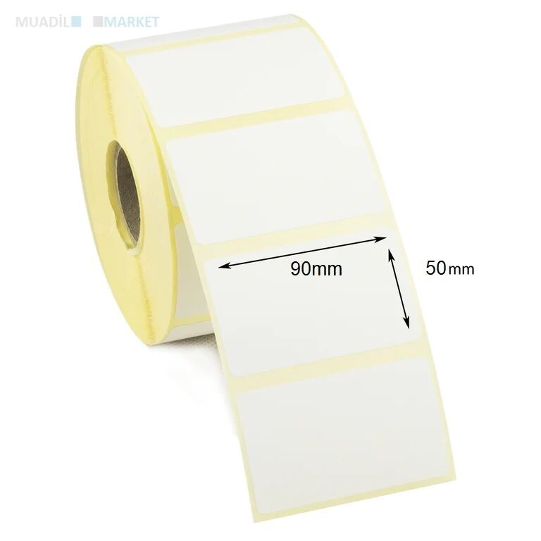 90mm x 50mm Termal Etiket