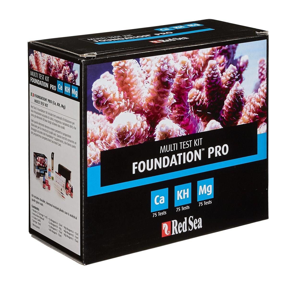 RedSea Reef Foundation Pro Multi Test Kit Ca-Alk-Mg