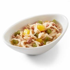 Schesir Salads Poke Sos İçinde Tavuklu ve Sığır Etli Kedi Konservesi 85 gr