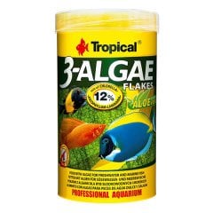Tropical 3-Algae Flake Pul Balık Yemi 250 Ml 50 Gr