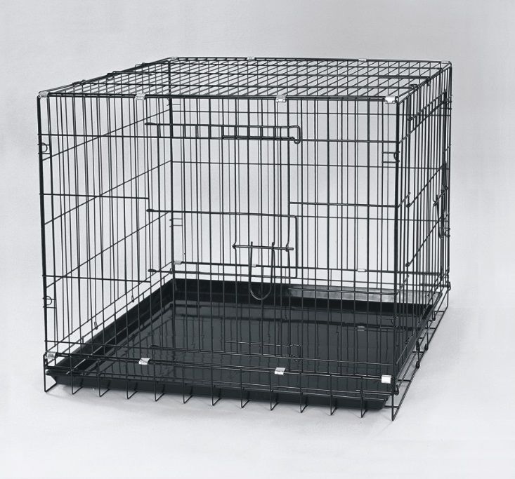 Dayang Köpek Kafesi Siyah 93 x 56.5 x 63.5 cm