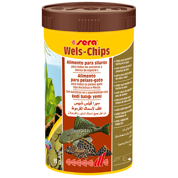 Sera Wels Cips Balık Tablet Yemi 250 ml