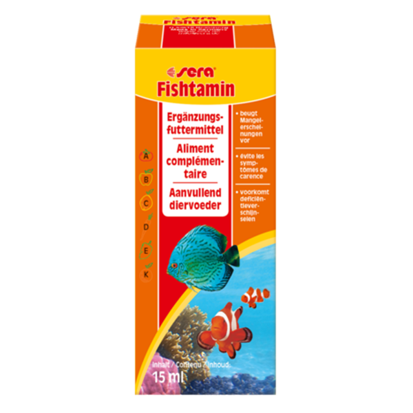 Sera Fishtamin Balık Vitamini 15 ml