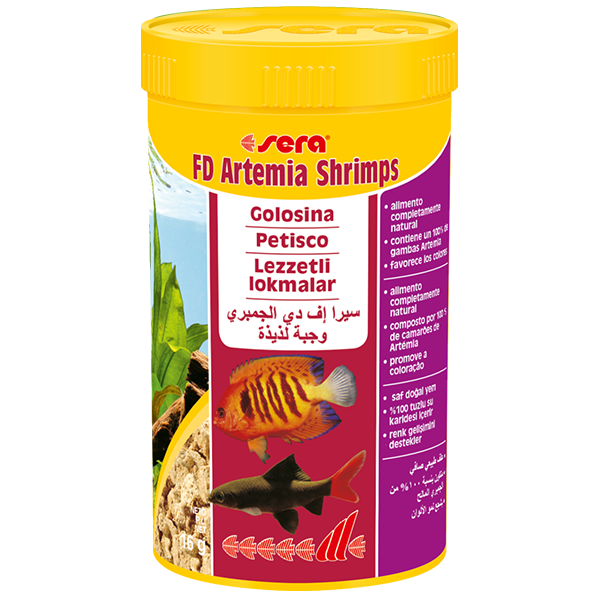 Sera FD Artemia Shrimp 250 ml / 16 gr