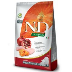 N-D Pumpkin Medium Maxi Puppy Tavuklu Narlı Yavru Köpek Maması 2.5 Kg