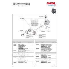 Eheim CompactOn 2100 Akvaryum Kafa Motoru 2100 L/h