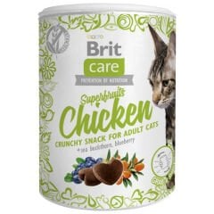 Brit Care Cat Snack Super Fruits Chicken 100 Gr Kedi Ödülü