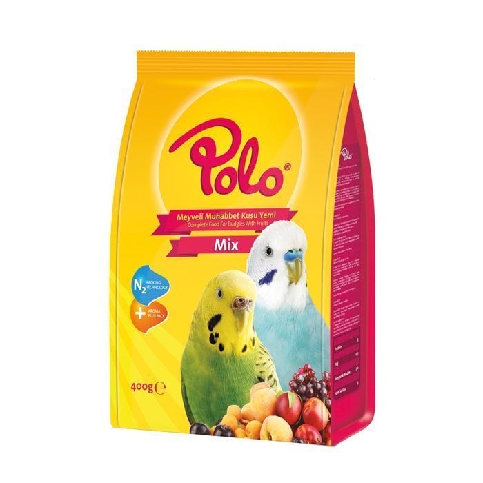 Polo Meyveli Muhabbet Kuşu Yemi 400 g