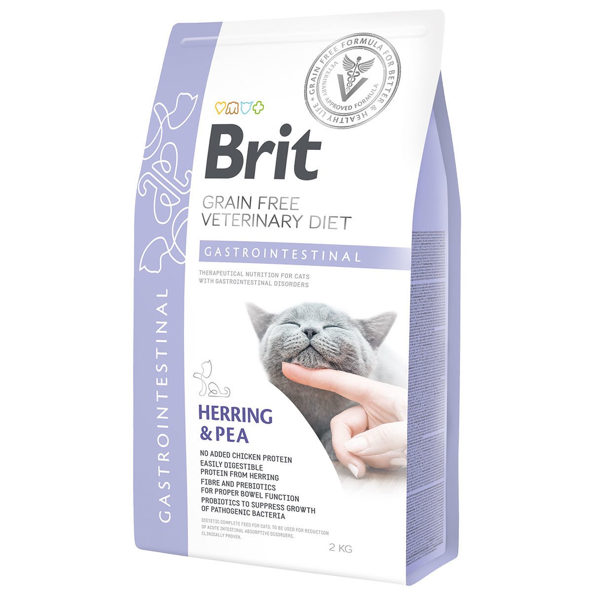 Brit Veterinary Diet Gastrointestinal Sindirim Sistemi Destekleyici Tahılsız Kedi Maması 2 kg