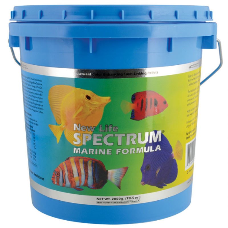 New Life Spectrum Marine Formula Balık Yemi 2000 gr 1 mm