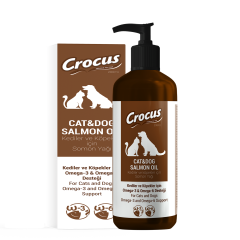 Crocus Kedi Köpek Somon Yağı 200 ml