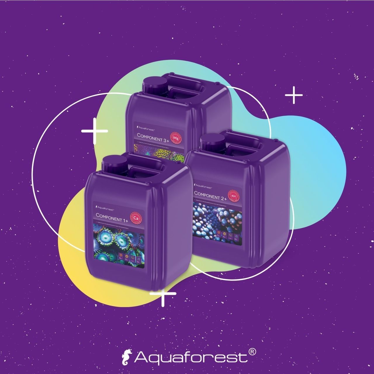 Aquaforest - Component 1+2+3+ 3 x 5 Litre