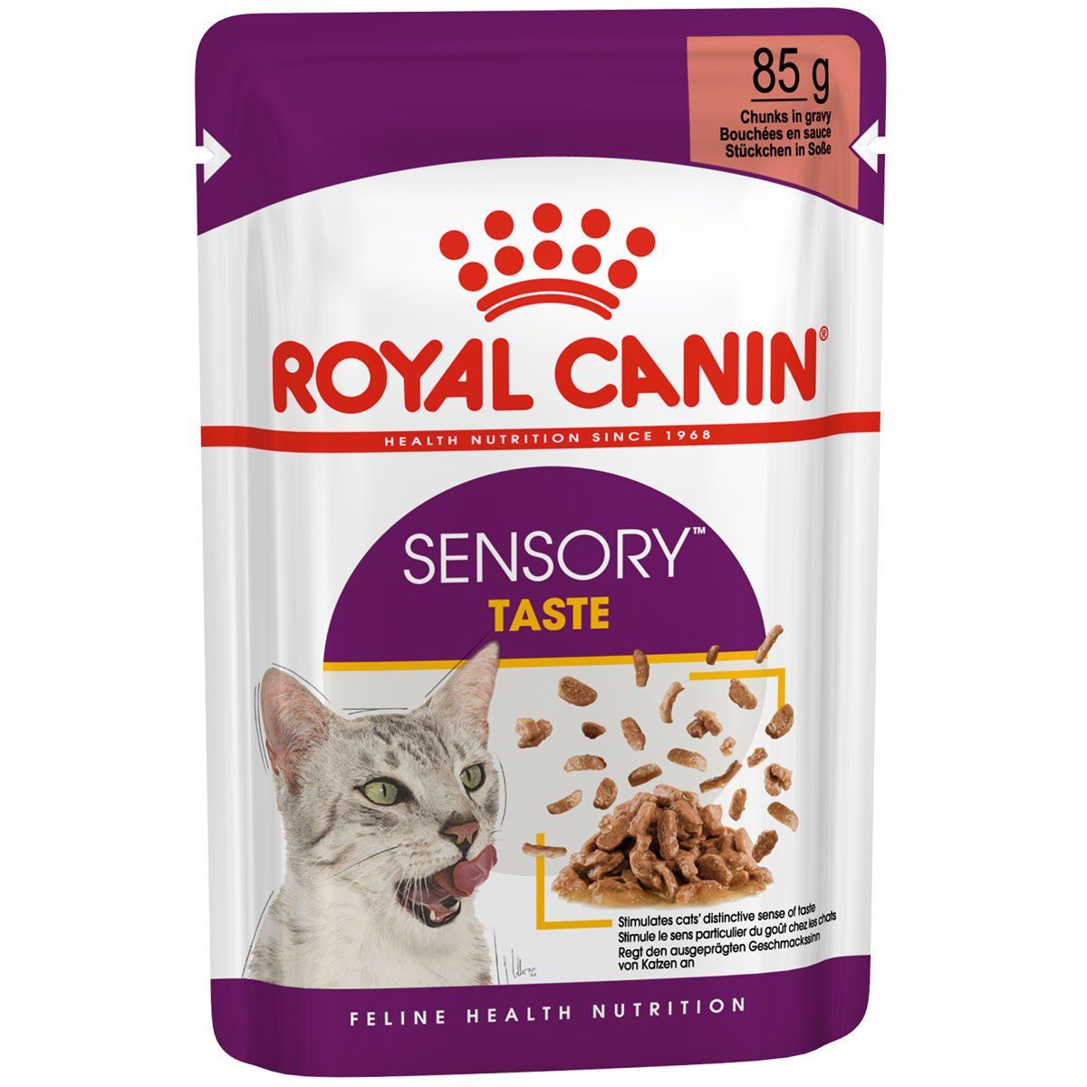 Royal Canin Sensory Taste Gravy Pouch Kedi Yaş Mama 85 gr X 12 Adet