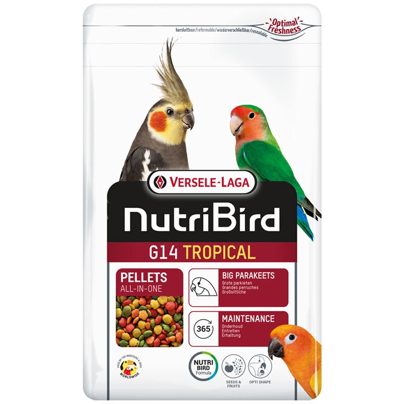 Versele Laga Nutribird G14 Tropical Paraket Pelet 1 kg