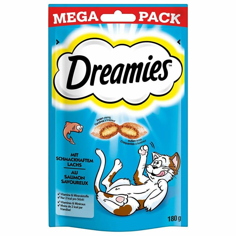 Dreamies Mega Pack Somonlu Kedi Ödülü 180 gr