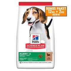 Hills Puppy Kuzu Etli 12 + 2 kg Yavru Köpek Maması