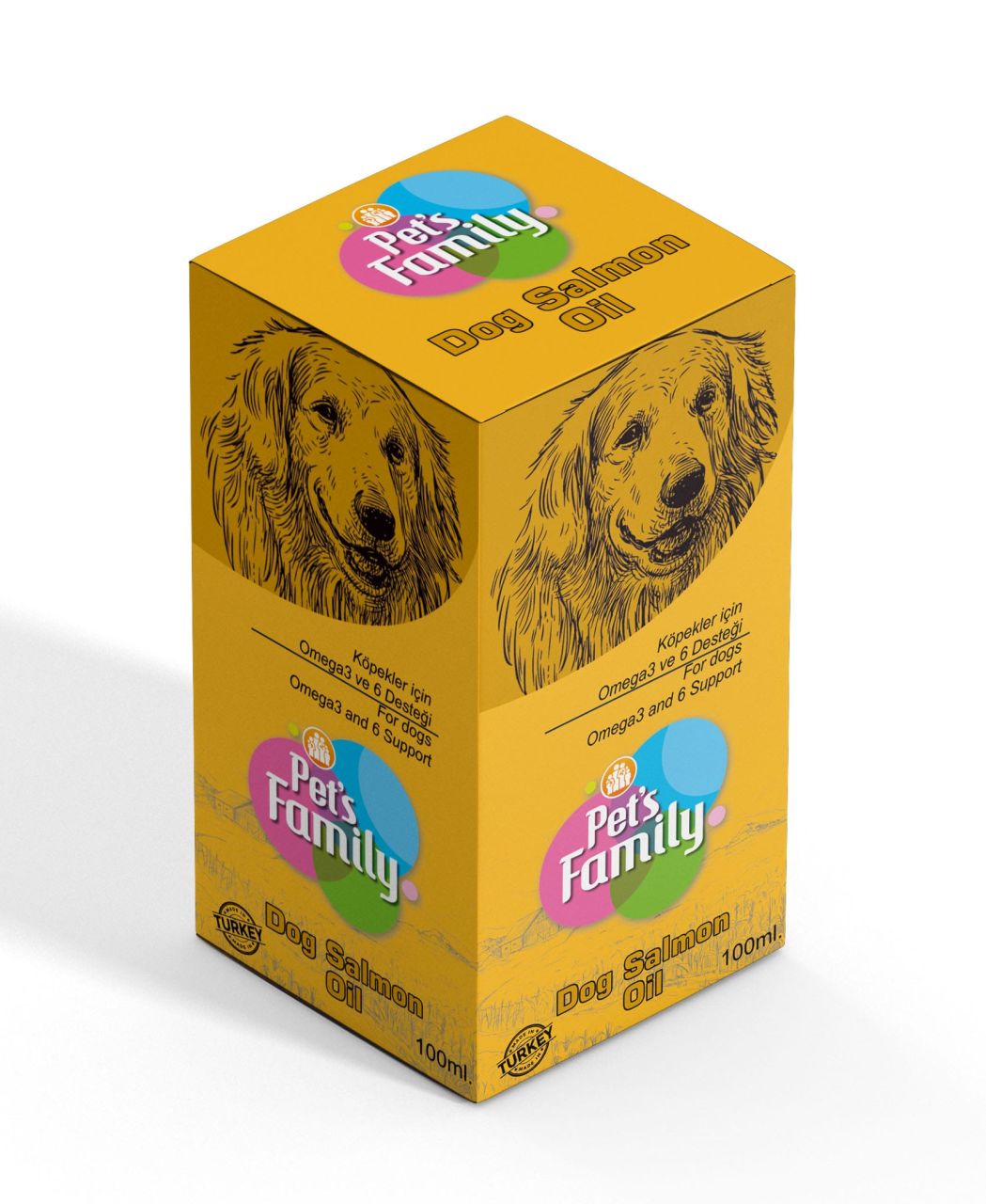 Pets Family Köpek Somon Yağı 100 ml