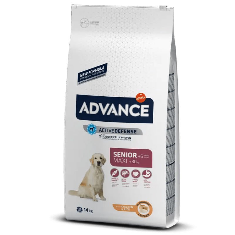 Advance Maxi Senior Tavuklu 14  Kg Yaşlı Köpek Maması