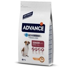 Advance Mini Senior Chicken Rice Tavuklu Pirinçli 3 Kg Yaşlı Köpek Maması