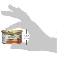 Gourmet Gold Savoury Cake Sığır Etli Yetişkin Kedi Konservesi 85 gr