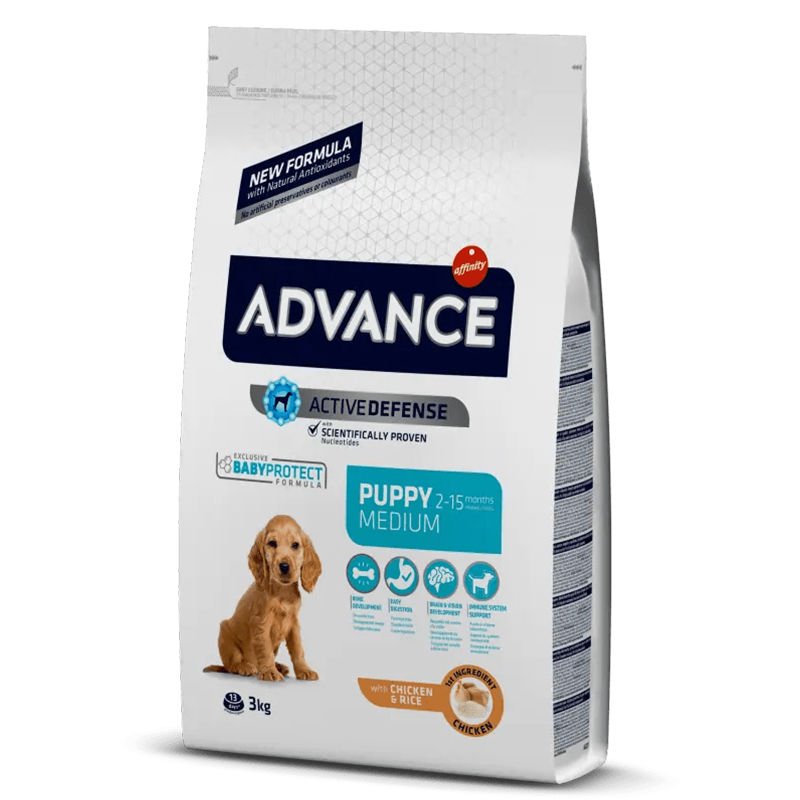 Advance Medium Puppy Tavuklu 3 Kg Yavru Köpek Maması