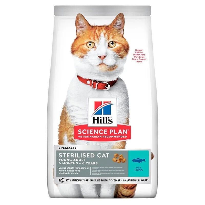 Hills Sterilised Tuna Balıklı Kısırlaştırılmış Kedi Maması 15 Kg