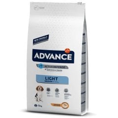 Advance Medium Light Tavuklu Düşük Kalorili 12 Kg Köpek Maması