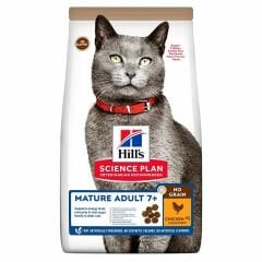 Hills Mature Adult No Grain Chicken Tavuklu Yaşlı Kedi Maması 1,5 Kg