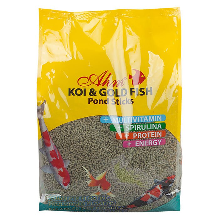 AHM Koi Gold Fish Green Sticks 1 Kg