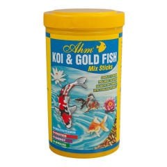 Ahm Koi Gold Fish Mix Sticks 1000 Ml