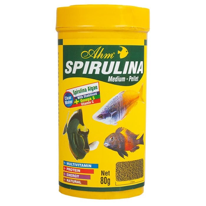 AHM Spirulina Medium Pellet 250 Ml