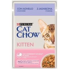 Cat Chow Kitten Kuzu Etli Pouch 85 Gr