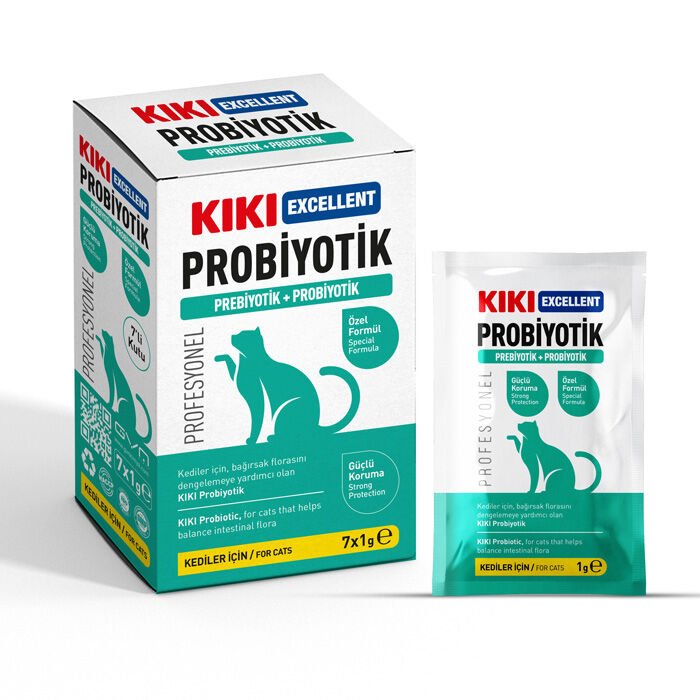 KIKI Kedi Probiyotik Prebiyotik Saşe 1 gr 7 Adet