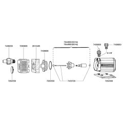 Eheim Universal 300 Kafa Motoru 300 L / hr 5 watt