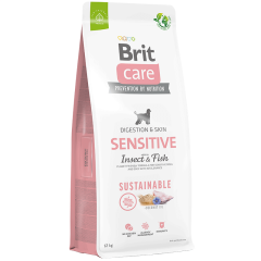 Brit Care Dog Sustainable Sensitive Insect & Fish 12 kg Köpek Maması