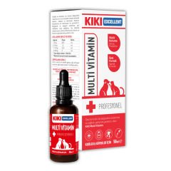 KIKI Kedi ve Köpek Multi Vitamin Şurup 50 ml 8 Adet