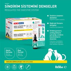 KIKI Kedi ve Köpek Probiyotik Şurup 50 ml 8 Adet